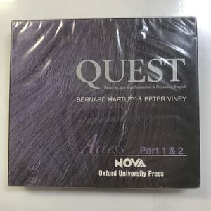 【CD】2枚組 QUEST / Access Part.1＆2 / NOVA 英語教材【ディスクのみ】@SO-38