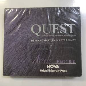 【CD】2枚組 QUEST / Access Part.1＆2 / NOVA 英語教材【ディスクのみ】@SO-38