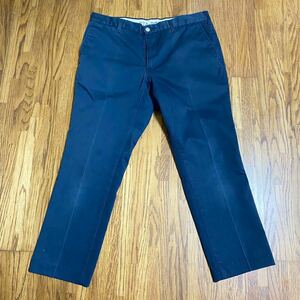 リーバイス STA-PREST スタプレ ネイビー スリムデーパード 34 / 古着 チノパンツ ワークパンツ LEVI’S スタプレスト