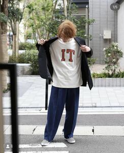 blurhms rootstock カレッジTシャツサイズ388/12 Tシャツ　サイズBIG3