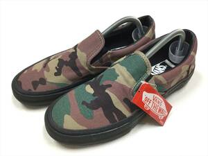 VANS SLIPON Pro 迷彩 カモフラ US9 (27cm) スリッポン プロ アメリカ企画限定!! バンズ