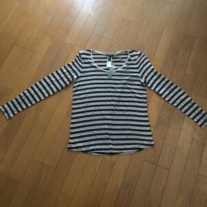 MANGO ボーダーカットソー　Lサイズ