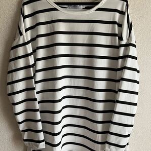 ボーダーロングTシャツ