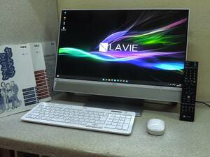 ★綺麗 LAVIE PC-DA770DAW ★Win11・Core i7-6500U・俊足512GB SSD・余裕12GBメモリ・SmartVision・ Office2021・23.8型液晶