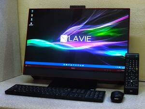 ★ LAVIE PC-DA770FAR ★Windows11・Core i7-6500U・俊足512GB SSD・余裕12GBメモリ・SmartVisionTV・MS Office2021・23.8型液晶