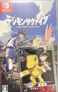 Nintendo switch デジモンサヴァイブ 早期購入特典付き ギルモン 中古