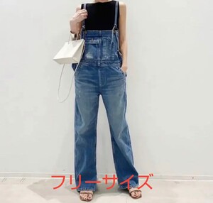 ハイウエスト デニム サロペットパンツ オールインワン オーバーオール