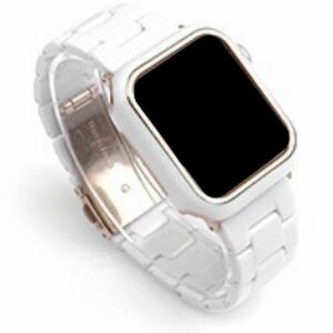 ★新品・未使用★ ♪♪送料無料♪♪ 42/44/45mm Apple Watch アップル ウォッチ プラスチック バンド　ホワイト