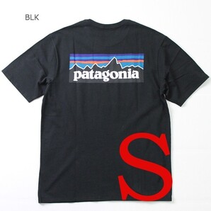 タグ付き新品 patagonia パタゴニア Tシャツ P-6ロゴ 黒S