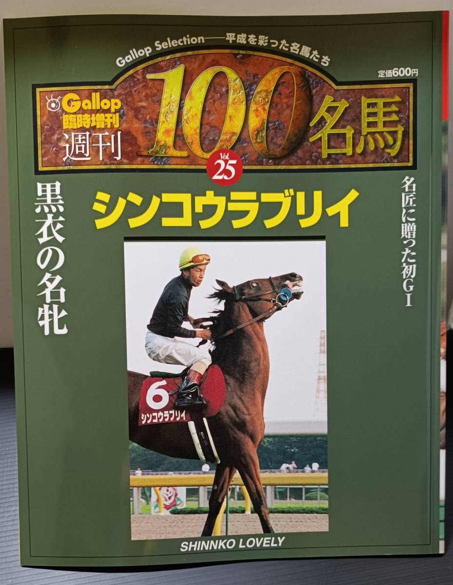 Gallop 臨時増刊 週刊100名馬3冊まとめ売り（バラ売り可）Gallop 臨時