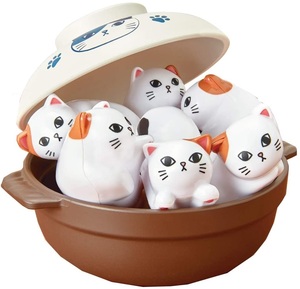 ★未使用品★フェリシモ猫部★にゃんこ鍋パズル★ツンデレにゃんバージョン★パズル★知恵の輪★頭の運動★かわいい★猫★キャット★245