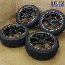 鍛造 RAYS VOLK Racing G2 プログレッシヴモデル 18インチ×7.5 +48 5H 114.3 ダンロップ 225/45R18 レヴォーグ WRX S4 ヴェゼル等に ◎006_画像3