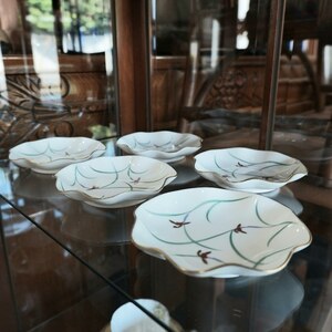 香蘭社 ５枚セット 菓子皿 ケーキ皿 小皿 食器 陶器