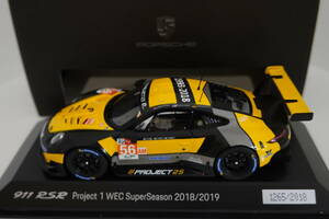 ☆ポルシェ特注☆Spark 1/43ポルシェ911 RSR Project 1 #56 WEC SuperSeason 2018/2019 ☆0220804