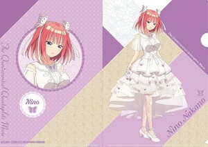 クリアファイル　0201　五等分の花嫁　Ver.　Antique　Doll　02　中野二乃