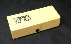 ▲【R407-D220】現状品　針式チューナー　BOSS CHROMATIC TUNER　TU-12H　ギターチューニング