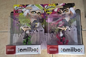 スプラトゥーンアミーボ amiibo シオカラーズ アオリとホタル 新品
