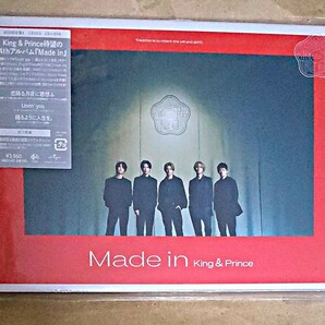 初回盤A King & Prince CD+DVD/Made in 