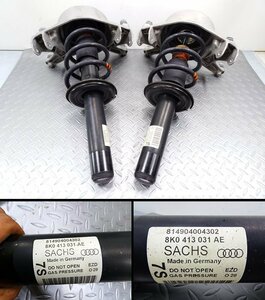 B/BH2#Audi A4 ABA-8KCDH ( Audi B8 1.8TFSI 2008y)# front strrut left right ( shock absorber springs spring suspension 