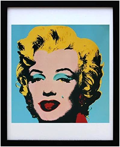 [Reproduktion] Neue zeitgenössische Kunst von Andy Warhol, Marilyn Monroe, gerahmtes Wandbild, Marilyn Monroe, Andy Warhol, Kunstwerk, Malerei, Andere