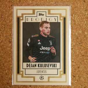 topps deco Dejan Kulusevski トップスデコ デヤンクルゼフスキ ユヴェントス スウェーデン トッテナム soccer サッカー