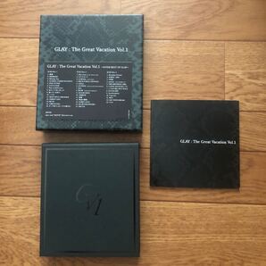 CD 初回限定盤 GLAY the great Vacation Vol.1 3CD+DVD 動作確認済