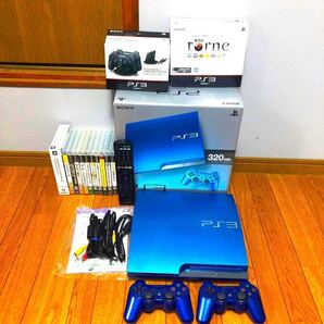SONY PS3本体フルセット ソフト11本 ウイニングポスト8 2017 トルネ 充電器 リモコン付き