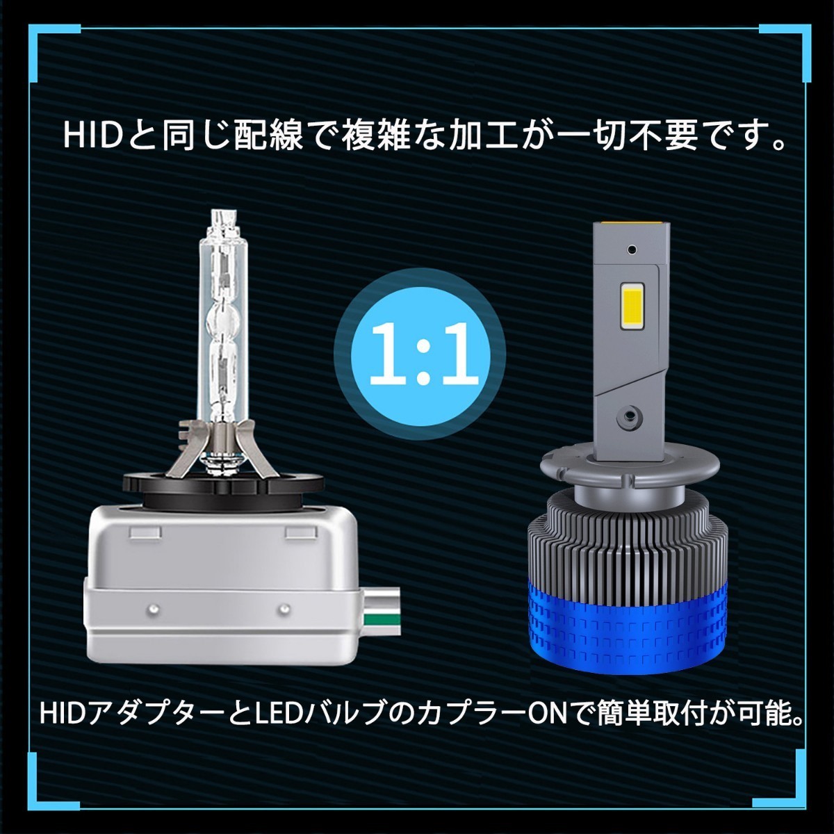 するだけで HIDより明るい□ ヘッドライト ソリオ 爆光 RvaIH