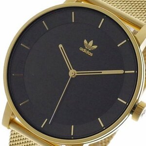 【新品 本物】アディダス ADIDAS 腕時計 メンズ Z041604 クォーツ ブラック ゴールドの商品画像