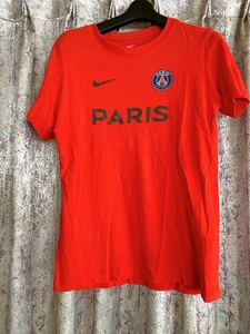 パリサンジェルマン NIKE ナイキ サッカー Tシャツ サッカーユニフォーム 赤 L 子供 子ども ジュニア ユニフォーム パリ PARIS