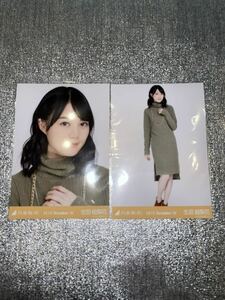 乃木坂46 生田絵梨花　2015 DecemberⅣ ロングニットワンピ　セミコンプ