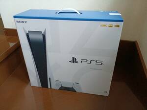 【新品未使用・保証書添付用レシート有】PlayStation5 本体 SONY PS5 CFI-1100A01 ディスクドライブ搭載モデル 2022年8月14日購入