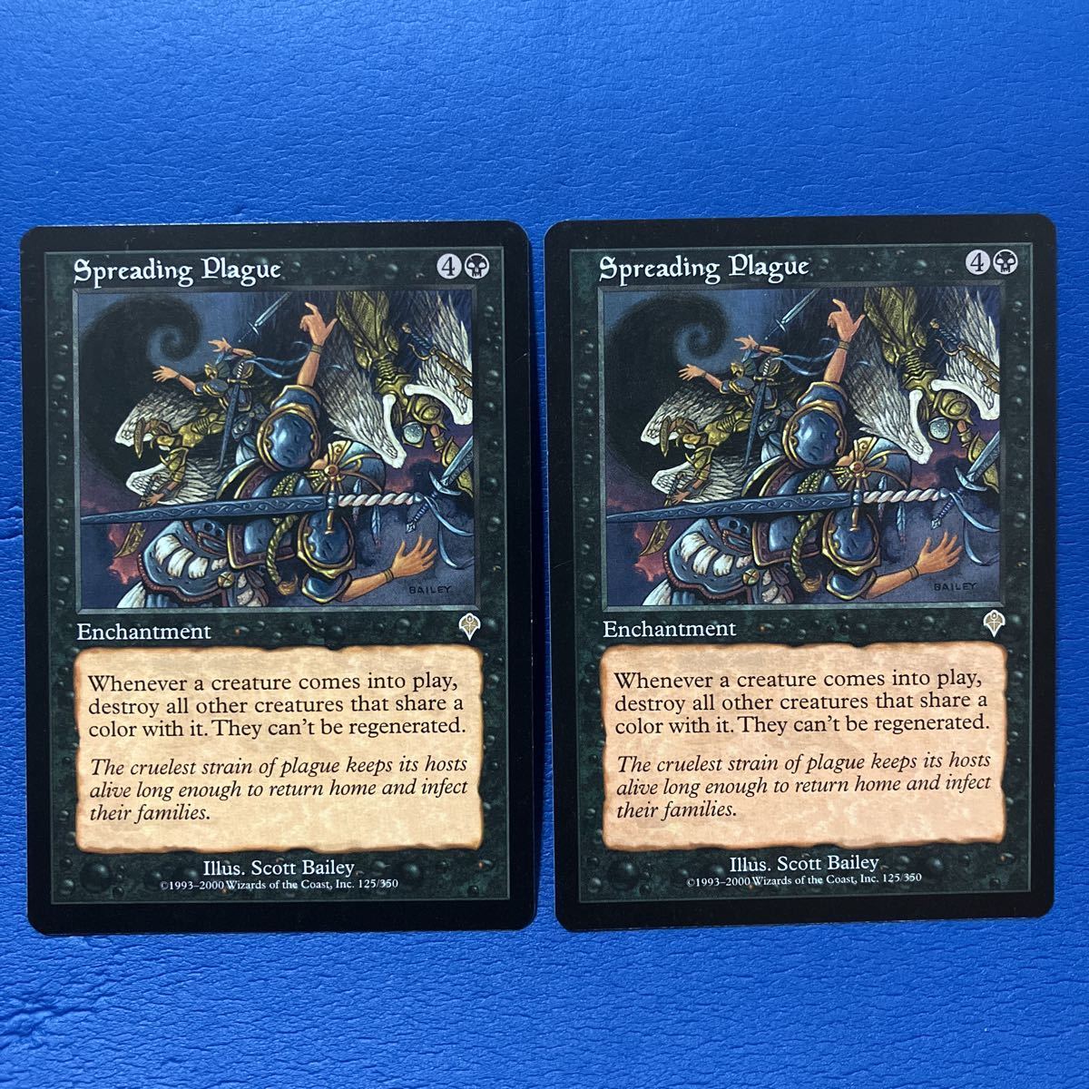 MTG foil 英語 疫病の蔓延 疫病の蔓延 FOIL