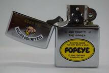 J1140 N 【 B ZIPPO XIII 】 ジッポー ビンテージ POPEYE THE LIMITED EDITION No 0355 _画像4