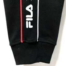 初秋/特価/未使用/FILA/フィラ/メンズ/ポンチ/ジョガーパンツ/サイズ=L/胴囲=84~94cm/black_画像6