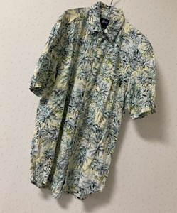 dead stock 未使用品 ！ VINTAGE USA製 90's OLD stussy アロハシャツ レーヨン混 ヴィンテージ オールドステューシー 90年代 古着