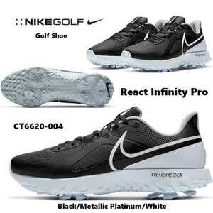 新品正規25.5cm Nike Golf React Infinity Pro ナイキゴルフ リアクト インフィニティ プロ ゴルフシューズCT6620-004