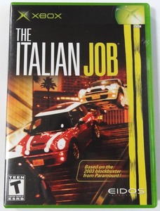初代Xbox The Italian Job 北米版 (国内版本体動作不可)　ミニミニ大作戦 ザ・イタリアン・ジョブ 動作確認済み