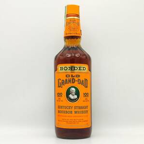 【全国送料無料】特級 OLD GRAND-DAD 8years old KENTUCKY STRAIGHT BOURBON WHISKEY 【BONDED】 50度 750mlの画像1