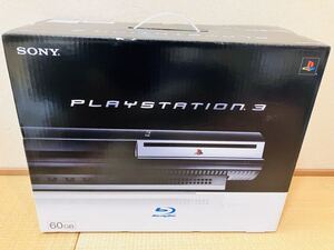 ★激レア 新品未開封 PLAYSTATION3 PS3本体 初期型 60GB 日本製品 CECHA00 SONY PS1 PS2 対応モデル 送料無料☆