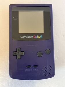 ★動作確認済み ニンテンドー ゲームボーイ カラー バイオレット 音が出ない 送料無料★