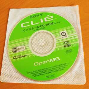 【送料120円】SONY CLIE / ソニー　クリエインストールCD-ROM for PEG-N750C
