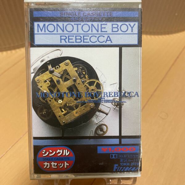 REBECCAレベッカカセットテープ MONOTONE BOY TAPE