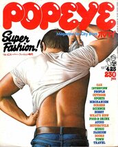雑誌POPEYE/ポパイ 5(1977.4/25)★ついにスーパー・ファッション時代/シェイプ・アップ/フリスビー/アメリカ絶叫マシーン/小林泰彦氏：湘南_画像1