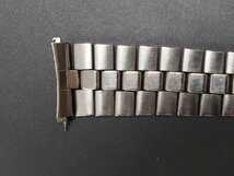 中古 SEIKO セイコー ロードマチック LOADMATIC 汎用 シルバー系 ステンレス ブレスバンド ベルト 幅: 19mm 長さ: 155mm 管理No. 20202_画像3