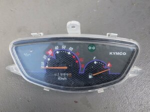 純正部品 キムコ KYMCO 光陽機車 スーナー Sooner50S SB10BL スピードメーター KY-D408 1988km 管理No.31206