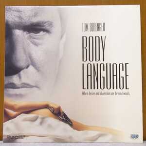 輸入盤LD BODY LANGUAGE 映画 英語版レーザーディスク 管理№2170