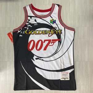 USA подлинный [2xl] Classics Classics Classics Classics Nintendo Golden Eye 007 James Bond Bond Basketball Jage (HGC38)