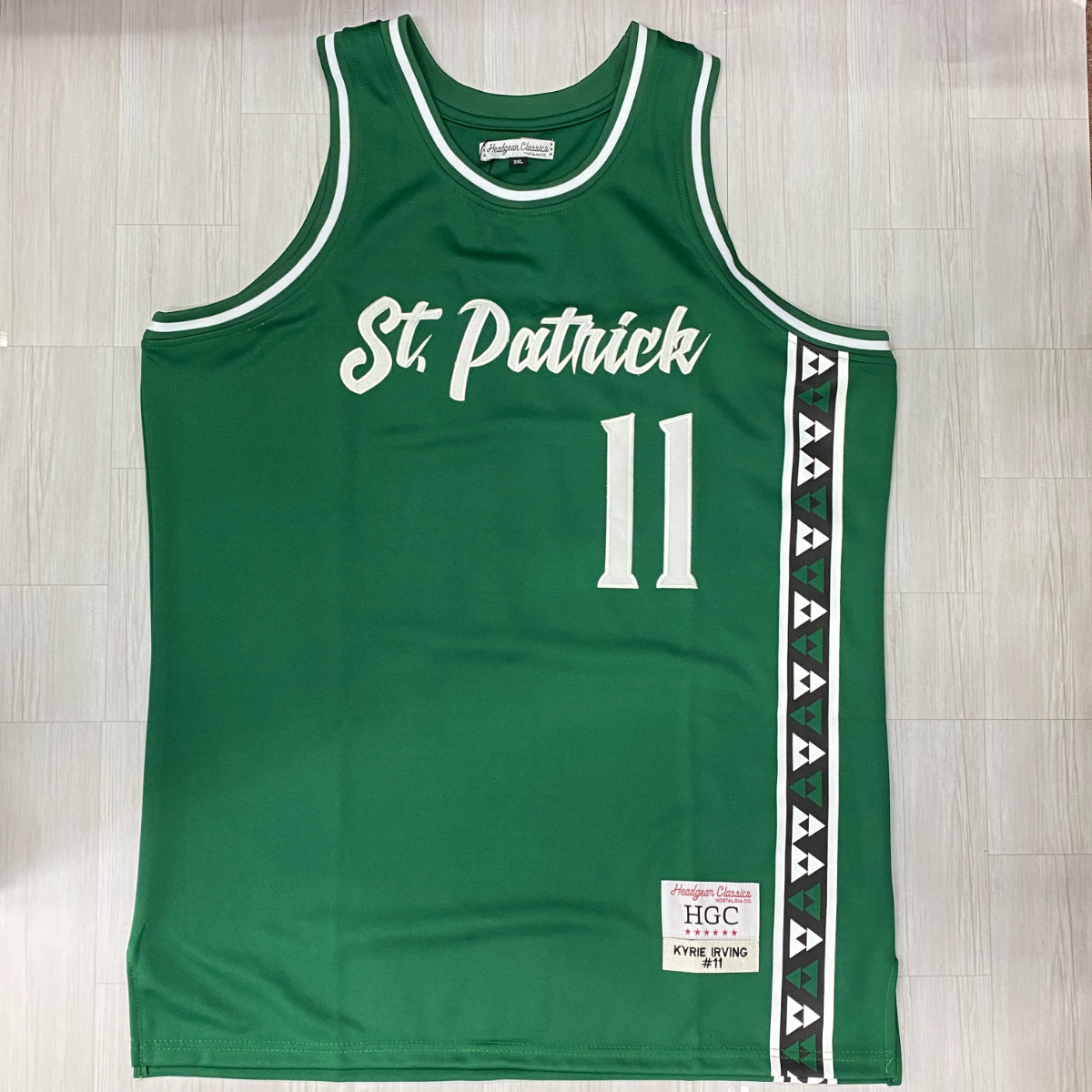 USA正規品【3XL】 HeadgearClassics ヘッドギアクラシックス 復刻 カイリーアービング Kyrie ハイスクール st.patrick ジャージー (HGC51)