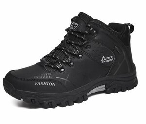 HSM437* autumn winter men's trekking shoes outdoor shoes high King walking for motorcycle is ikatto large size 24.5~28.5cm